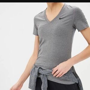 Nike white and grey DRI-fit